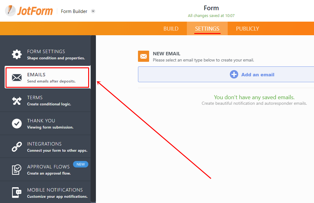 Setări de notificări e-mail Setări de notificări e-mail